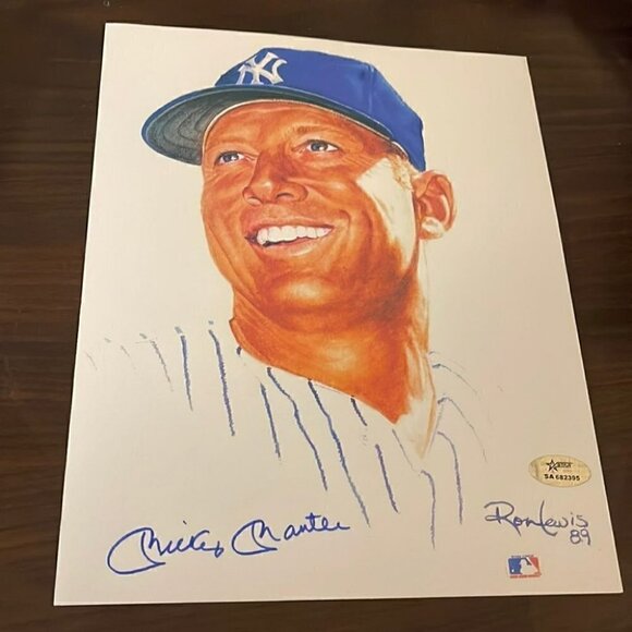 New York Yankees Other - New York Yankees Mickey mantle autographed photo